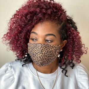 Custom Leopard Print Face Mask- Free Shipping